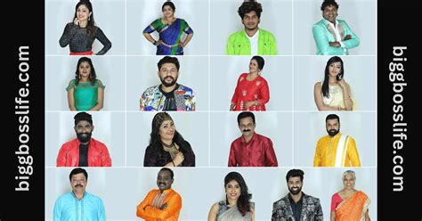 Bigg Boss Malayalam Season 6 Voting Results and Contestant List.